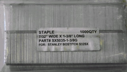 在加州圣克鲁斯的BOSTITCH 1-3 8 SX5035 STAPLES 1000 BOX出租商店